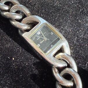 Marc by Marc Jacob’s Vintage 00’s stainless steel chain bracelet watch
